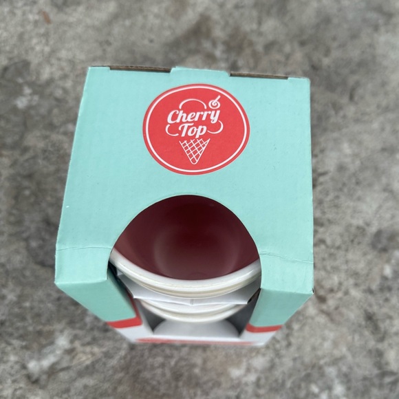 Icecream Cups- Set of 3 Ceramic Cups - Picture 4 of 6